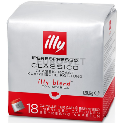 Illy IperEspresso Medium Roasted Kapszulás Kávé (normál, Piros) 18 Adag ...